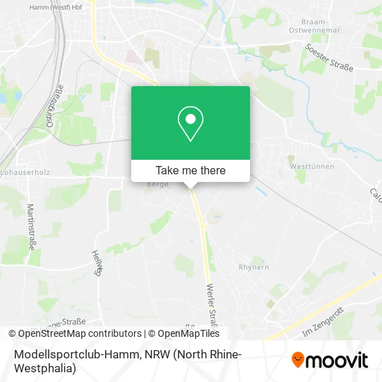 Modellsportclub-Hamm map