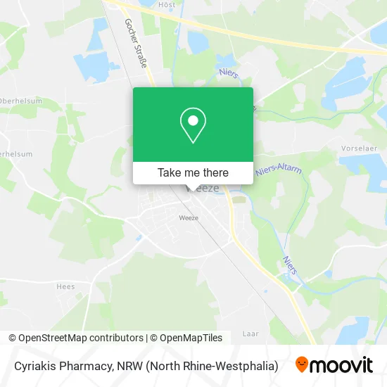 Карта Cyriakis Pharmacy