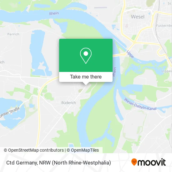 Карта Ctd Germany