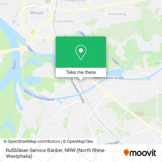 Карта Rußbläser-Service Bänker