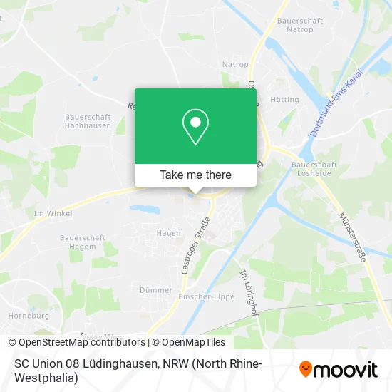 SC Union 08 Lüdinghausen map