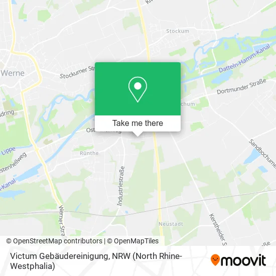 Карта Victum Gebäudereinigung