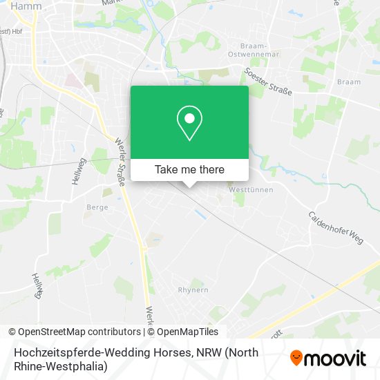 Hochzeitspferde-Wedding Horses map
