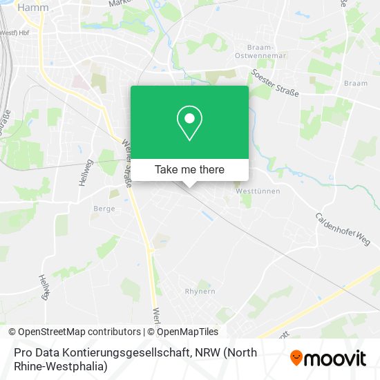 Pro Data Kontierungsgesellschaft map