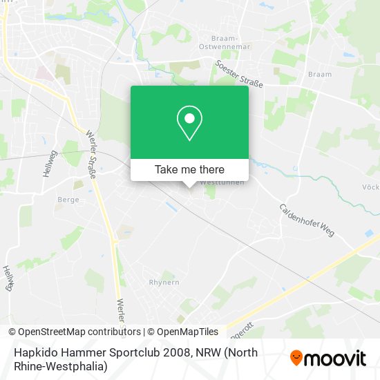 Hapkido Hammer Sportclub 2008 map