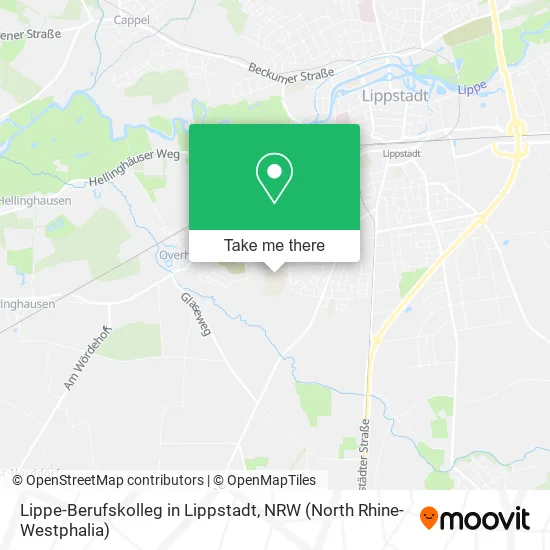 Карта Lippe-Berufskolleg in Lippstadt