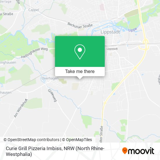 Curie Grill Pizzeria Imbiss map