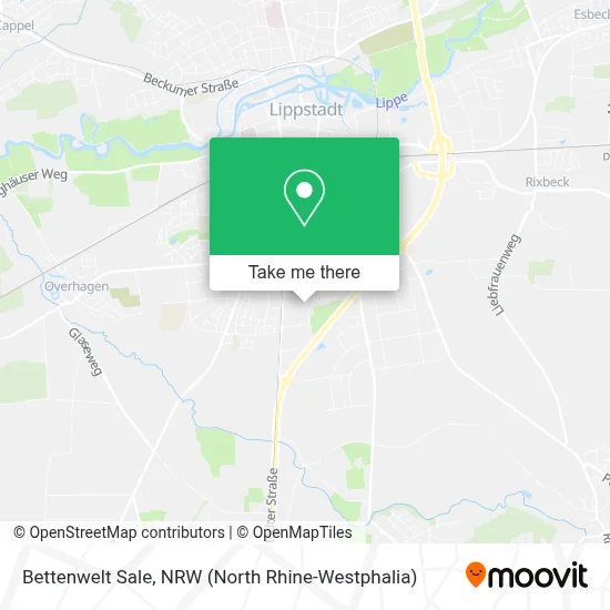 Bettenwelt Sale map