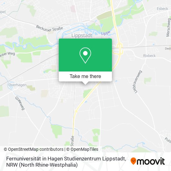 Fernuniversität in Hagen Studienzentrum Lippstadt map