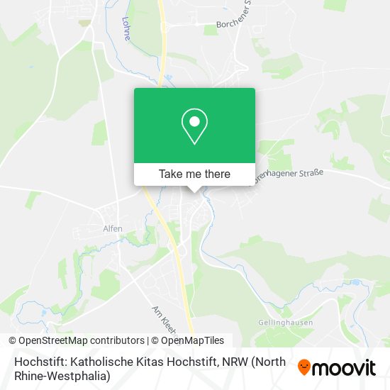Hochstift: Katholische Kitas Hochstift map