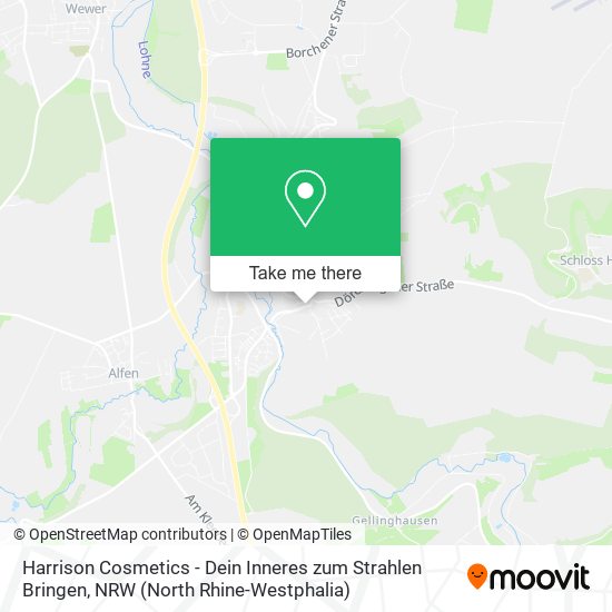 Harrison Cosmetics - Dein Inneres zum Strahlen Bringen map
