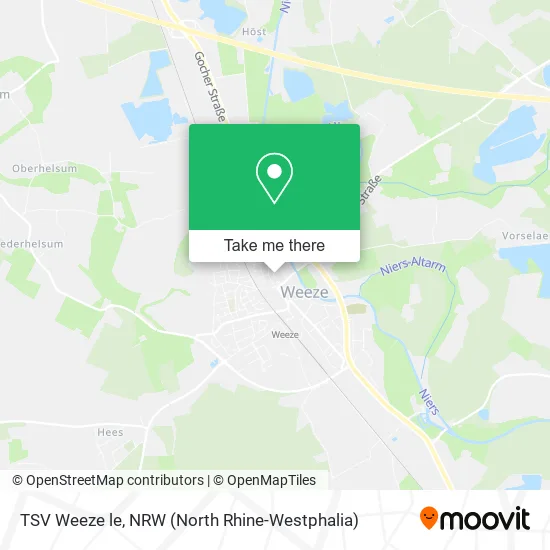 Карта TSV Weeze le