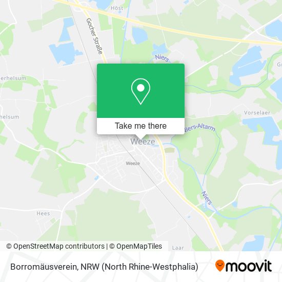 Borromäusverein map