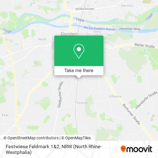 Карта Festwiese Feldmark 1&2