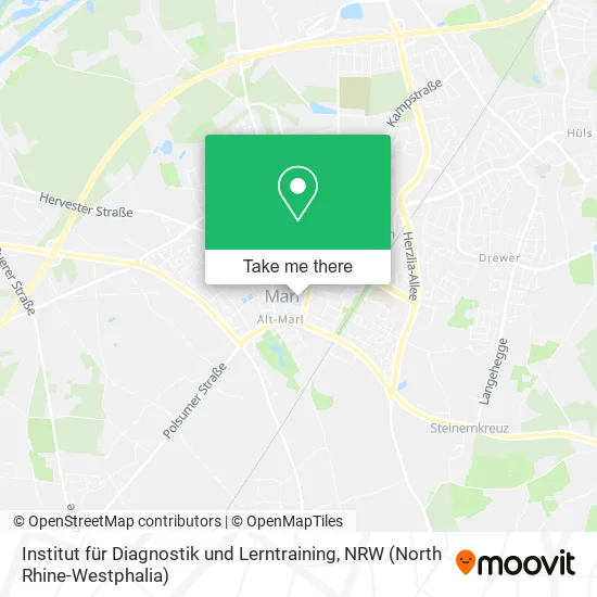 Карта Institut für Diagnostik und Lerntraining