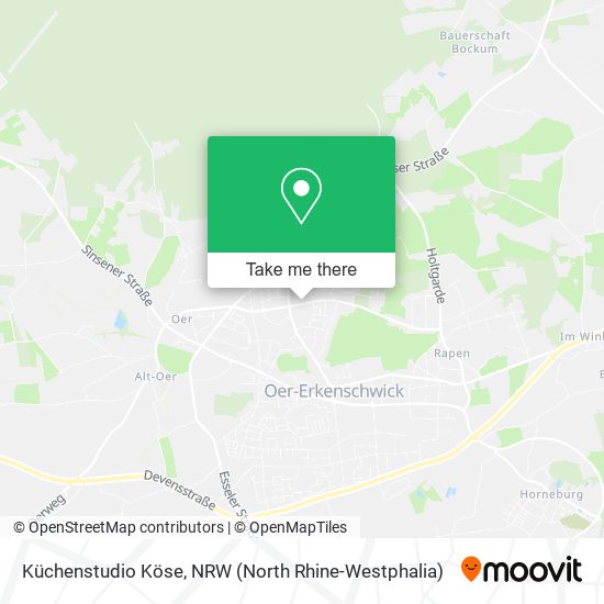 Küchenstudio Köse map