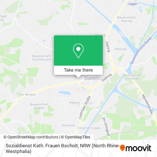 Sozialdienst Kath. Frauen Bocholt map