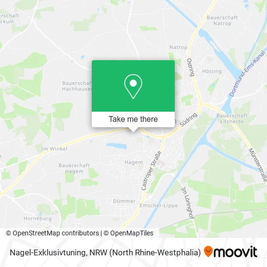 Карта Nagel-Exklusivtuning