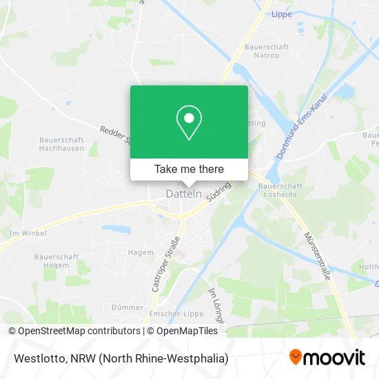 Westlotto map