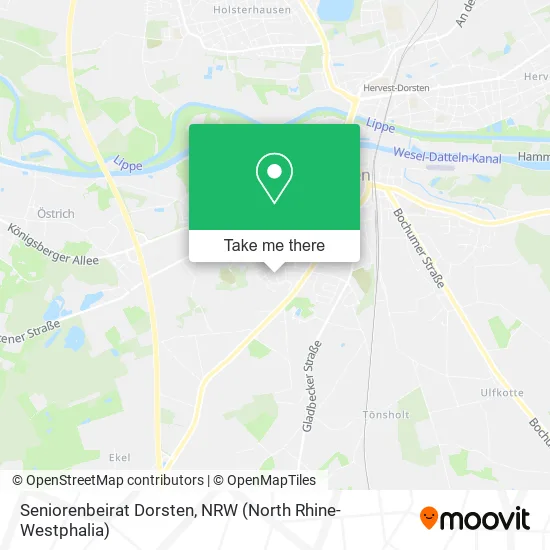 Seniorenbeirat Dorsten map