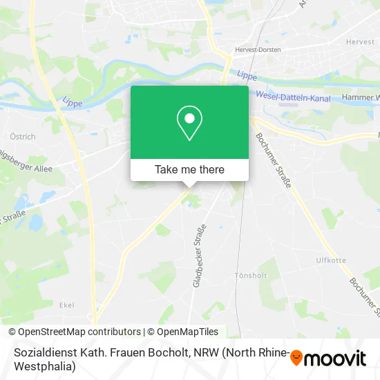 Sozialdienst Kath. Frauen Bocholt map