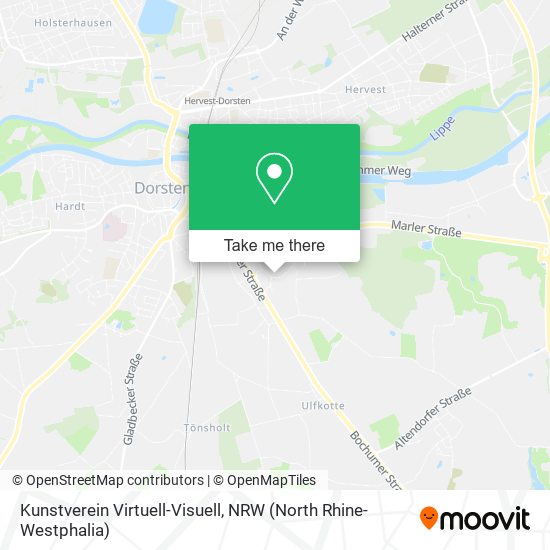Kunstverein Virtuell-Visuell map