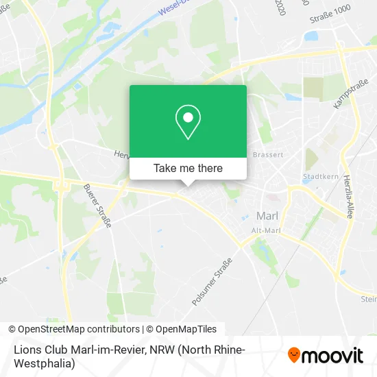 Карта Lions Club Marl-im-Revier