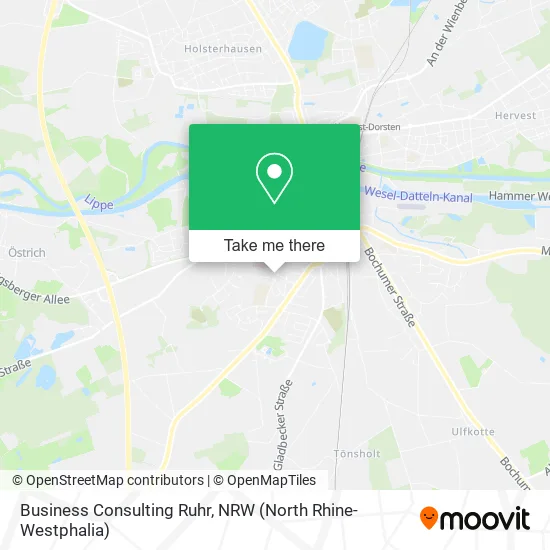 Карта Business Consulting Ruhr