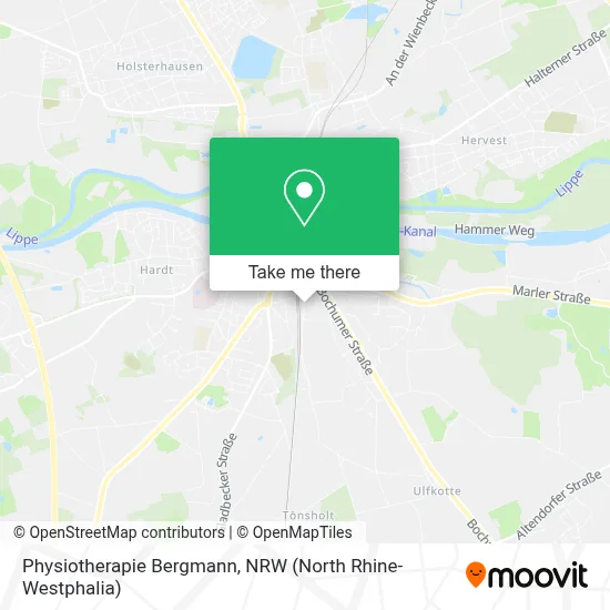 Physiotherapie Bergmann map