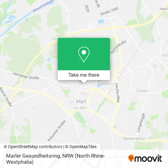 Marler Gesundheitsring map