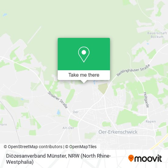 Diözesanverband Münster map