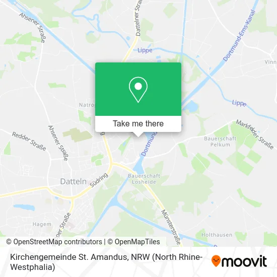 Kirchengemeinde St. Amandus map