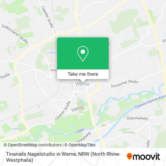 Tinanails Nagelstudio in Werne map