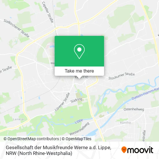 Карта Gesellschaft der Musikfreunde Werne a.d. Lippe