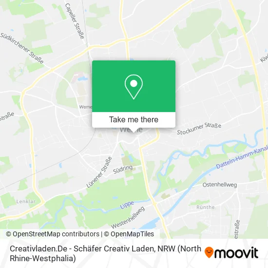 Карта Creativladen.De - Schäfer Creativ Laden