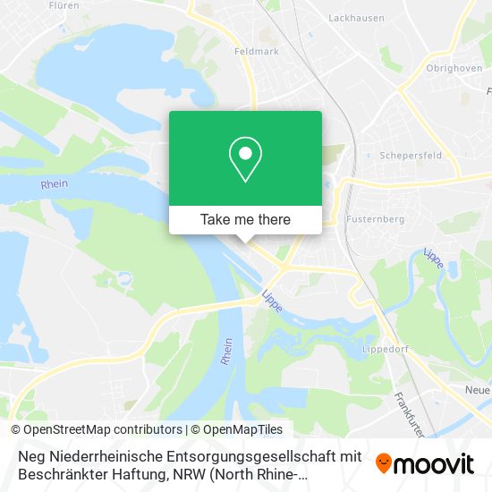 Neg Niederrheinische Entsorgungsgesellschaft mit Beschränkter Haftung map