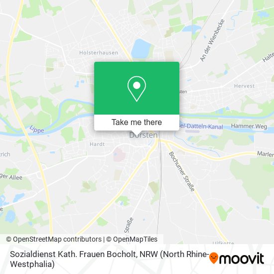 Sozialdienst Kath. Frauen Bocholt map