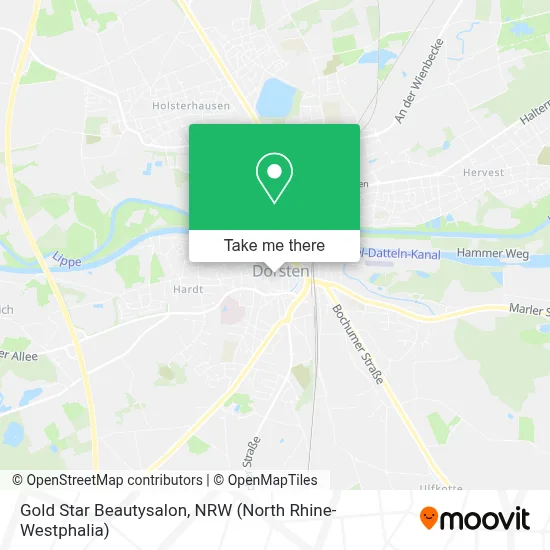 Gold Star Beautysalon map