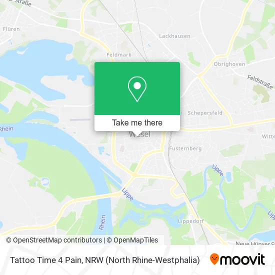 Tattoo Time 4 Pain map