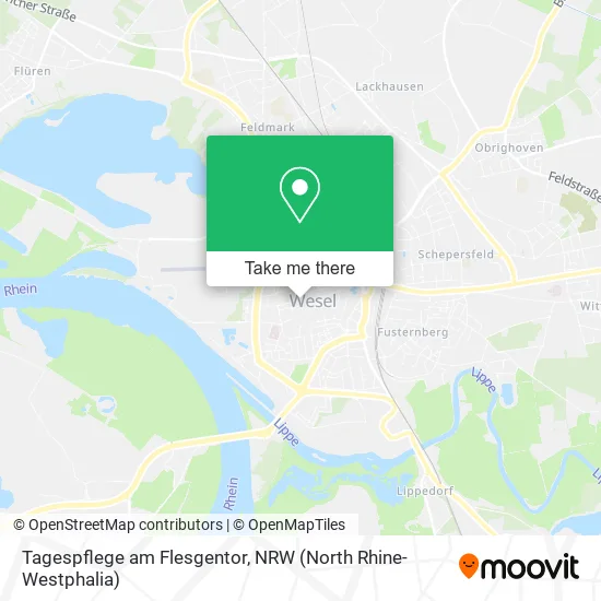 Карта Tagespflege am Flesgentor