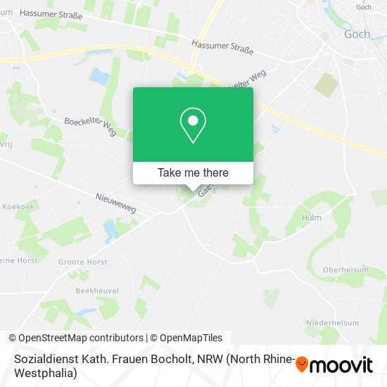 Sozialdienst Kath. Frauen Bocholt map