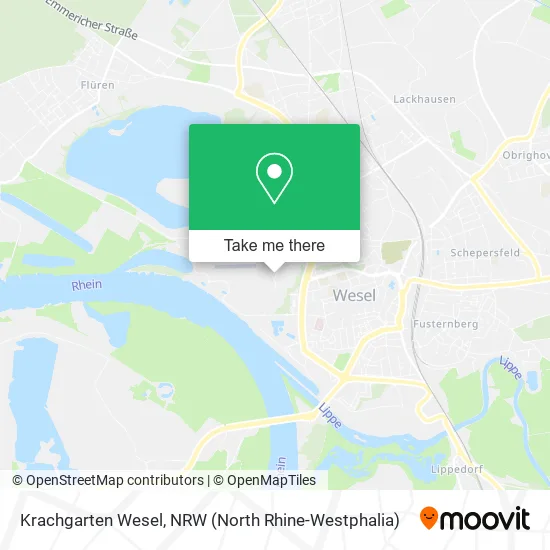 Карта Krachgarten Wesel