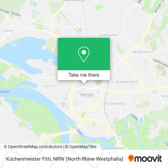 Карта Küchenmeister Fitti