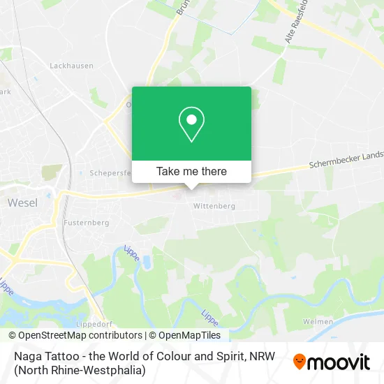 Карта Naga Tattoo - the World of Colour and Spirit