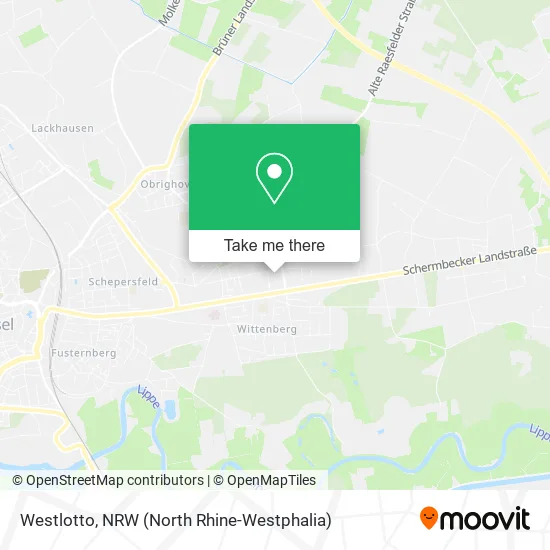Westlotto map