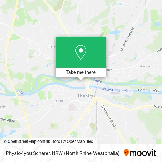 Physio4you Scherer map