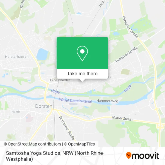 Карта Samtosha Yoga Studios