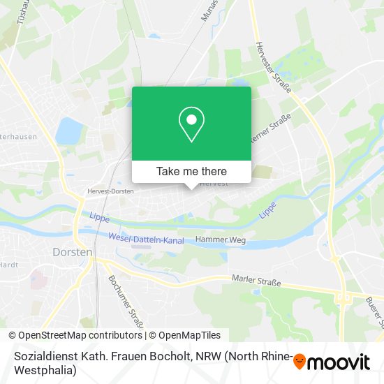 Sozialdienst Kath. Frauen Bocholt map