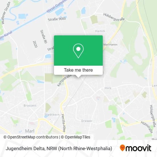 Карта Jugendheim Delta