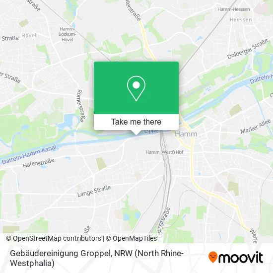 Карта Gebäudereinigung Groppel